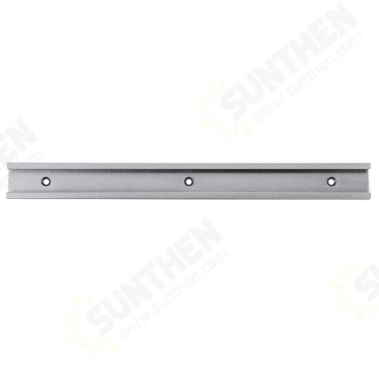 300mm to 1220mm Grey T-Track with Predrilled Mounting Holes 30mm x 12.8mm Miter Slot for Saw Router Table 300mm to 1220mm Grey T-Track with Predrilled Mounting Holes 30mm x 12.8mm Miter Slot for Saw Router Table
