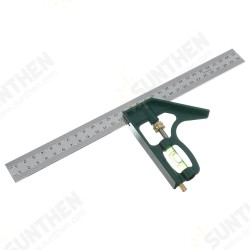 304 Stainless Steel Measuring Tool Combination Angle Ruler Multifunctional Combined Angle Ruler
