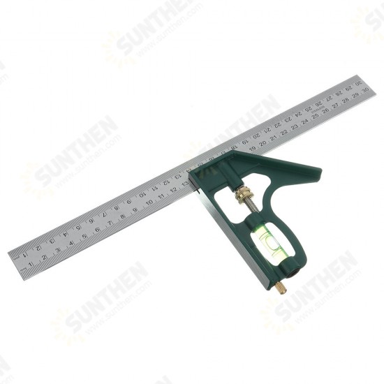 304 Stainless Steel Measuring Tool Combination Angle Ruler Multifunctional Combined Angle Ruler 304 Stainless Steel Measuring Tool Combination Angle Ruler Multifunctional Combined Angle Ruler