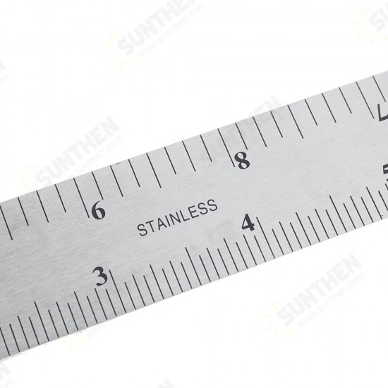 304 Stainless Steel Measuring Tool Combination Angle Ruler Multifunctional Combined Angle Ruler