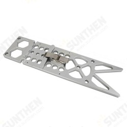 340mm Aluminum Alloy Woodworking 90 Degree Guide Rail Electric Circular Saw Track Engraving Machine Open Board Auxiliary Rail for Festo/Triton Rail