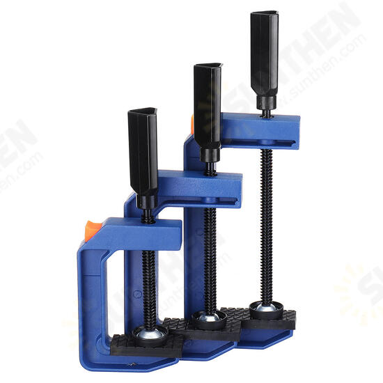 3/4/6 Inch Aluminum Quick Release C Clamp Woodworking Fixture Heavy Duty G Clamp 3/4/6 Inch Aluminum Quick Release C Clamp Woodworking Fixture Heavy Duty G Clamp