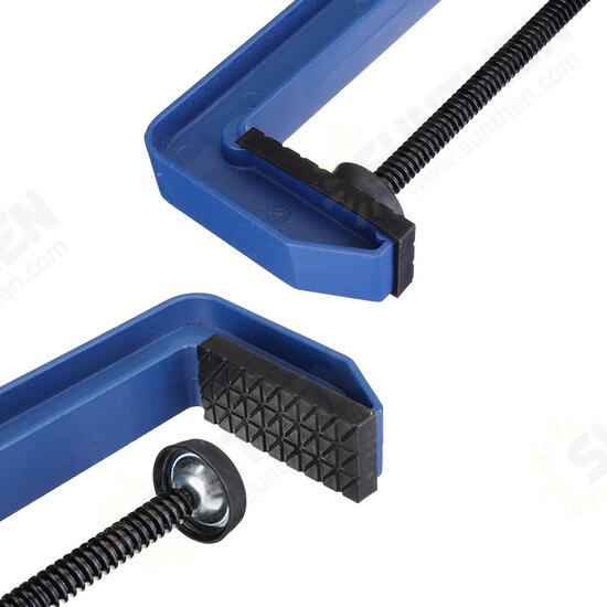 3/4/6 Inch Aluminum Quick Release C Clamp Woodworking Fixture Heavy Duty G Clamp 3/4/6 Inch Aluminum Quick Release C Clamp Woodworking Fixture Heavy Duty G Clamp