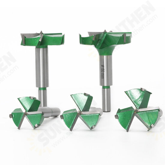 35-60mm 3 Flutes Tips Router Bit Woodworking Tools Hole Saw Cutter Hinge Boring Drill Bits Round Shank Tungsten Carbide Cutter 35-60mm 3 Flutes Tips Router Bit Woodworking Tools Hole Saw Cutter Hinge Boring Drill Bits Round Shank Tungsten Carbide Cutter