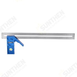 350mm Adjustable Angle Ruler 45 Degree 90 Degree Stopper Metric Scale Aluminum Alloy Stainless Steel Square For Home DIY Woodworking Tools 350mm Adjustable Angle Ruler 45 Degree 90 Degree Stopper Metric Scale Aluminum Alloy Stainless Steel Square For Home DIY Woodworking Tools