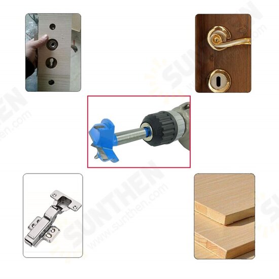 35mm Concealed Hinge Boring Jig Drill Guide Set for Wood Processing Drilling Template DIY Tool