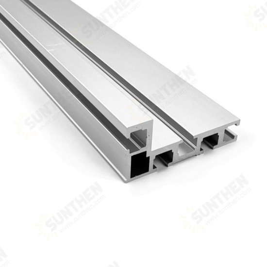 400-1200mm Miter Gauge Fence 75 Type T-Slot Aluminium Woodworking Fence Backet Table Saw Woodworking Workbench DIY Modification for Woodworking Tool 400-1200mm Miter Gauge Fence 75 Type T-Slot Aluminium Woodworking Fence Backet Table Saw Woodworking Workbench DIY Modification for Woodworking Tool
