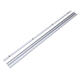 400-1220mm Aluminum Alloy T-Track T-slot Miter Track with Slide Metric Ruler Scale for Table Saw Router Table Woodworking Tool