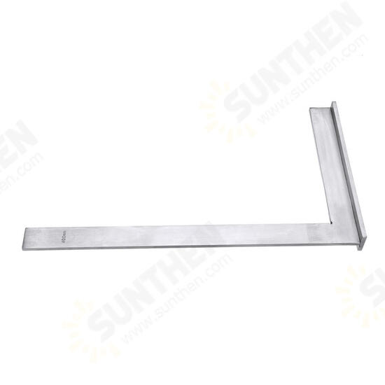 400x230mm Machinist Square 90° Right Angle Engineer Set with Seat Precision Ground Steel Hardened Angle Ruler 400x230mm Machinist Square 90° Right Angle Engineer Set with Seat Precision Ground Steel Hardened Angle Ruler