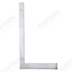 400x230mm Machinist Square 90° Right Angle Engineer Set with Seat Precision Ground Steel Hardened Angle Ruler