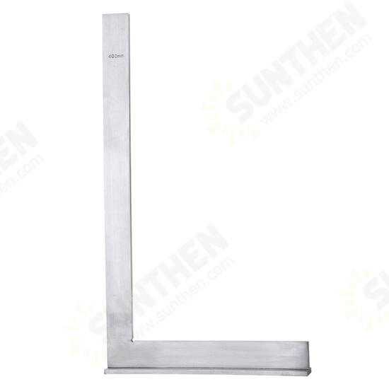 400x230mm Machinist Square 90° Right Angle Engineer Set with Seat Precision Ground Steel Hardened Angle Ruler 400x230mm Machinist Square 90° Right Angle Engineer Set with Seat Precision Ground Steel Hardened Angle Ruler