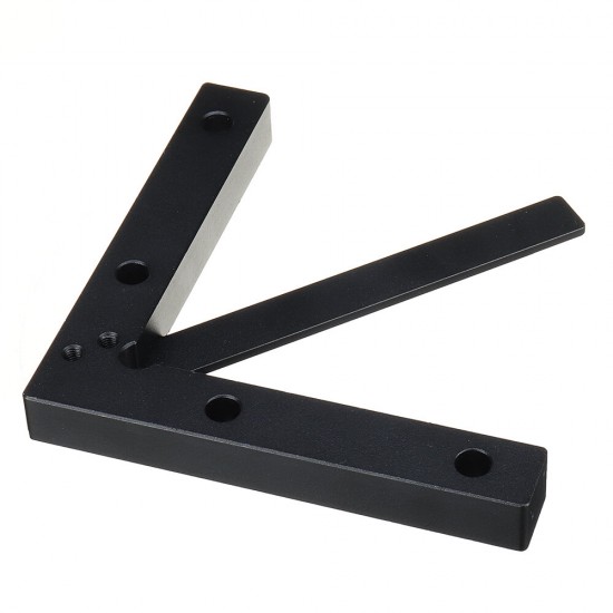 45/90 Degrees Center Scriber Right Angle Wire Gauge Aluminum Alloy Center Line Point Measurement Tool For Woodworking