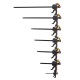 4/6/8/10/12/18/24 Inch Clamp Woodworking F Clamp Quick Ratchet Release Clip Grip 4/6/8/10/12/18/24 Inch Clamp Woodworking F Clamp Quick Ratchet Release Clip Grip