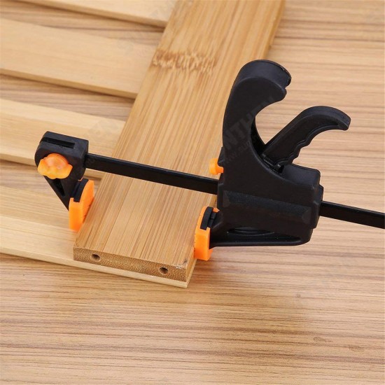 4/6/8/10/12/18/24 Inch Clamp Woodworking F Clamp Quick Ratchet Release Clip Grip 4/6/8/10/12/18/24 Inch Clamp Woodworking F Clamp Quick Ratchet Release Clip Grip