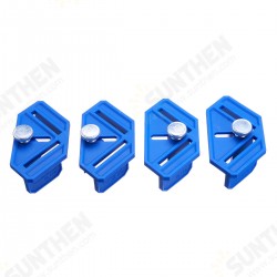 4pcs Adjustable Right Angle Positioning Clamp 76*76*42mm Woodworking Corner Clamp Right Clips DIY Fixture Hand Tool Set for Taper T Joints Plate