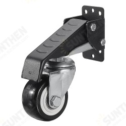 4pcs Upgrade Heavy Duty Workbench Caster Kit 660LBS Woodworking Table Wheel Set 4pcs Upgrade Heavy Duty Workbench Caster Kit 660LBS Woodworking Table Wheel Set