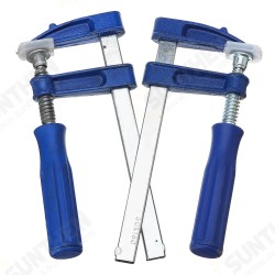 4pcs Woodworking F Clamp Adjustable Wooden Vise Grip Fixed Locking Tools 50-120mm 4pcs Woodworking F Clamp Adjustable Wooden Vise Grip Fixed Locking Tools 50-120mm