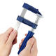 4pcs Woodworking F Clamp Adjustable Wooden Vise Grip Fixed Locking Tools 50-120mm 4pcs Woodworking F Clamp Adjustable Wooden Vise Grip Fixed Locking Tools 50-120mm