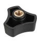 4pcs Woodworking Tool Accessory Quick Action Hold Down Clamp Handle Nut for T-Slot T-Tracks 4pcs Woodworking Tool Accessory Quick Action Hold Down Clamp Handle Nut for T-Slot T-Tracks
