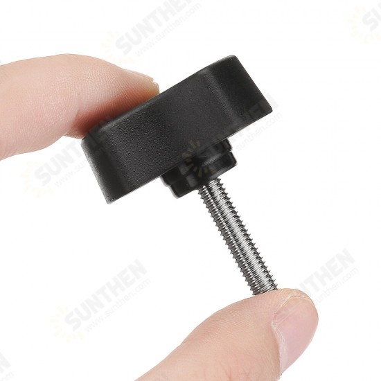 4pcs Woodworking Tool Accessory Quick Action Hold Down Clamp Handle Nut for T-Slot T-Tracks 4pcs Woodworking Tool Accessory Quick Action Hold Down Clamp Handle Nut for T-Slot T-Tracks