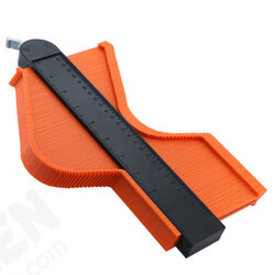 5 or 10 Inch Metal Self Locking Type Contour Gauge Wider 60mm Depth ABS Profile Gauge Shape Duplicator Copy Irregular Shapes Measuring