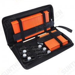 5inch+10inch Irregular Contour Gauge with 6 Folding Ruler Profile Template Curvature Scale Tiling Laminate with Bag Arc Framing Ruler Scriber Set 5inch+10inch Irregular Contour Gauge with 6 Folding Ruler Profile Template Curvature Scale Tiling Laminate with Bag Arc Framing Ruler Scriber Set