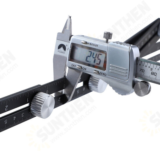 5inch+10inch Irregular Contour Gauge with 6 Folding Ruler Profile Template Curvature Scale Tiling Laminate with Bag Arc Framing Ruler Scriber Set 5inch+10inch Irregular Contour Gauge with 6 Folding Ruler Profile Template Curvature Scale Tiling Laminate with Bag Arc Framing Ruler Scriber Set