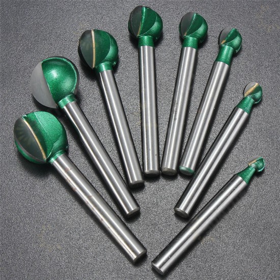 6-20mm Tungsten Steel Alloy Blade Ball Router Bit Milling Cutter Carving Engraving Bit Wood Cutter Tools 6-20mm Tungsten Steel Alloy Blade Ball Router Bit Milling Cutter Carving Engraving Bit Wood Cutter Tools