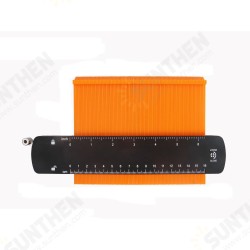 6/10 Inch Widen Contour Gauge Duplicator Profile Tool with Lock Alloy Edge Shaping Wood Measure Ruler Laminate Tiles Gauge 6/10 Inch Widen Contour Gauge Duplicator Profile Tool with Lock Alloy Edge Shaping Wood Measure Ruler Laminate Tiles Gauge