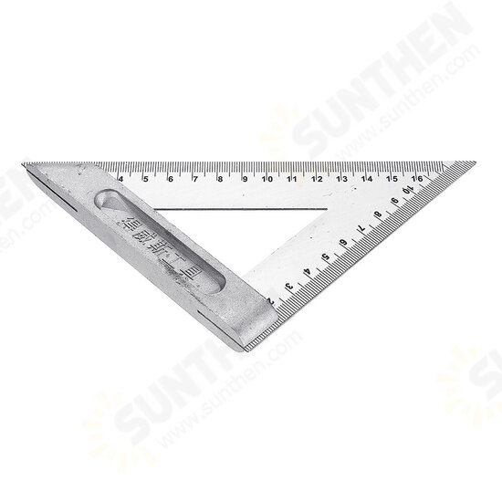 6/8 Inch Triangle Angle Ruler 150/200mm Metric Woodworking Square Layout Tool 6/8 Inch Triangle Angle Ruler 150/200mm Metric Woodworking Square Layout Tool
