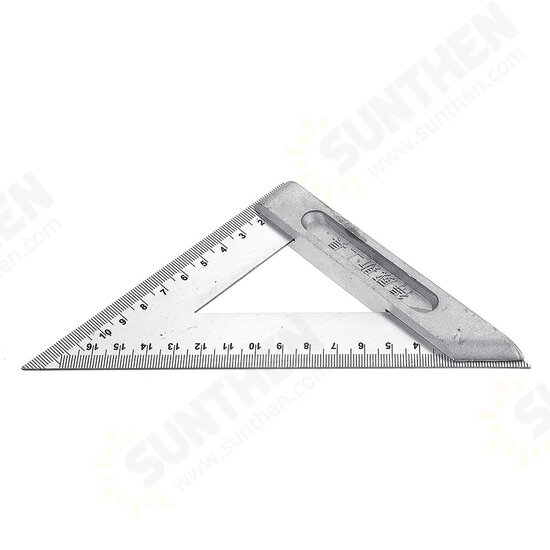 6/8 Inch Triangle Angle Ruler 150/200mm Metric Woodworking Square Layout Tool 6/8 Inch Triangle Angle Ruler 150/200mm Metric Woodworking Square Layout Tool