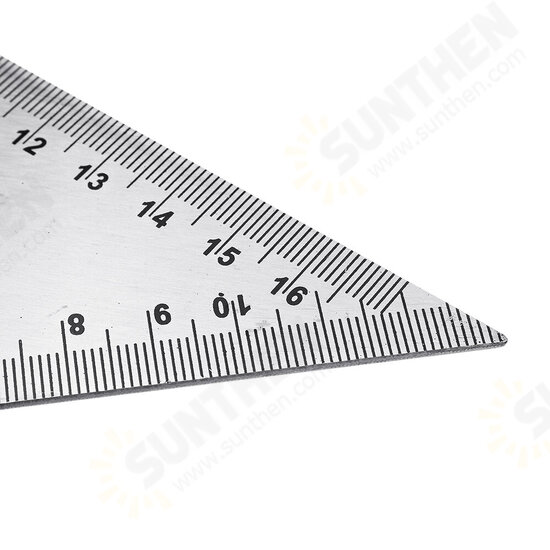 6/8 Inch Triangle Angle Ruler 150/200mm Metric Woodworking Square Layout Tool 6/8 Inch Triangle Angle Ruler 150/200mm Metric Woodworking Square Layout Tool