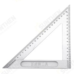 6/8 Inch Triangle Angle Ruler 150/200mm Metric Woodworking Square Layout Tool
