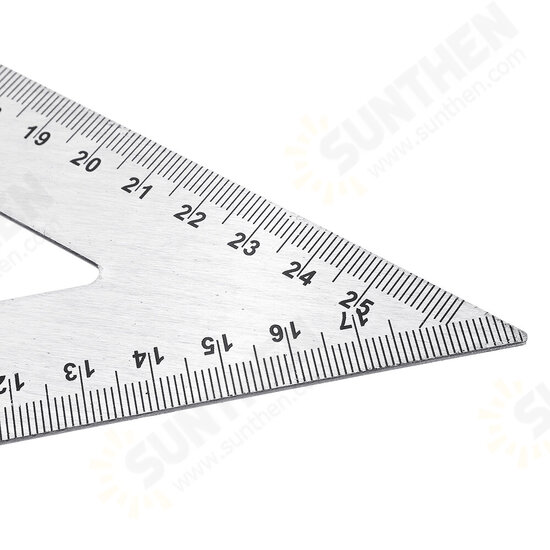 6/8 Inch Triangle Angle Ruler 150/200mm Metric Woodworking Square Layout Tool 6/8 Inch Triangle Angle Ruler 150/200mm Metric Woodworking Square Layout Tool