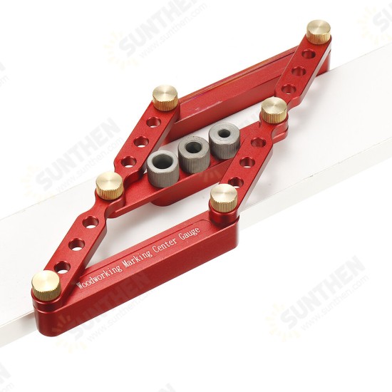 6/8/10mm Round Dowel Puncher Woodworking Drilling Locator Punching/Line Drawing Combo 6/8/10mm Round Dowel Puncher Woodworking Drilling Locator Punching/Line Drawing Combo