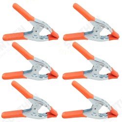 6PCS 6-inch Galvanized Iron Heavy-Duty Flower Clip Spring clamp Multi-Specification Woodworking Fixing Clamp Spot Wedding Dress Tail A-shaped Clamp 6PCS 6-inch Galvanized Iron Heavy-Duty Flower Clip Spring clamp Multi-Specification Woodworking Fixing Clamp Spot Wedding Dress Tail A-shaped Clamp
