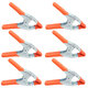 6PCS 6-inch Galvanized Iron Heavy-Duty Flower Clip Spring clamp Multi-Specification Woodworking Fixing Clamp Spot Wedding Dress Tail A-shaped Clamp 6PCS 6-inch Galvanized Iron Heavy-Duty Flower Clip Spring clamp Multi-Specification Woodworking Fixing Clamp Spot Wedding Dress Tail A-shaped Clamp