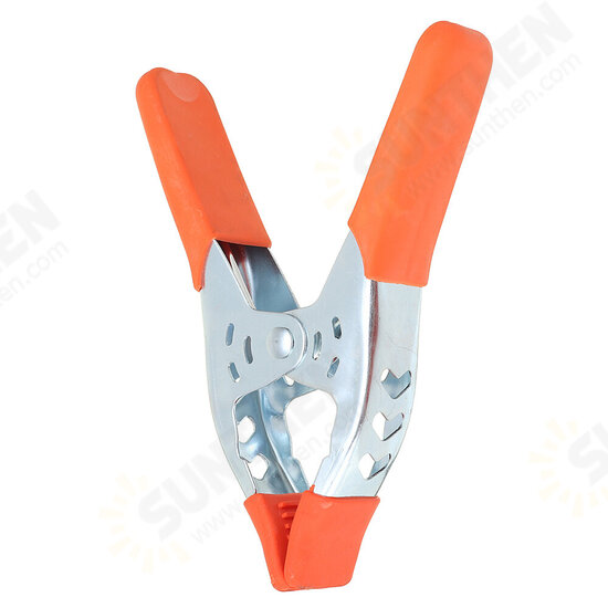 6PCS 6-inch Galvanized Iron Heavy-Duty Flower Clip Spring clamp Multi-Specification Woodworking Fixing Clamp Spot Wedding Dress Tail A-shaped Clamp 6PCS 6-inch Galvanized Iron Heavy-Duty Flower Clip Spring clamp Multi-Specification Woodworking Fixing Clamp Spot Wedding Dress Tail A-shaped Clamp