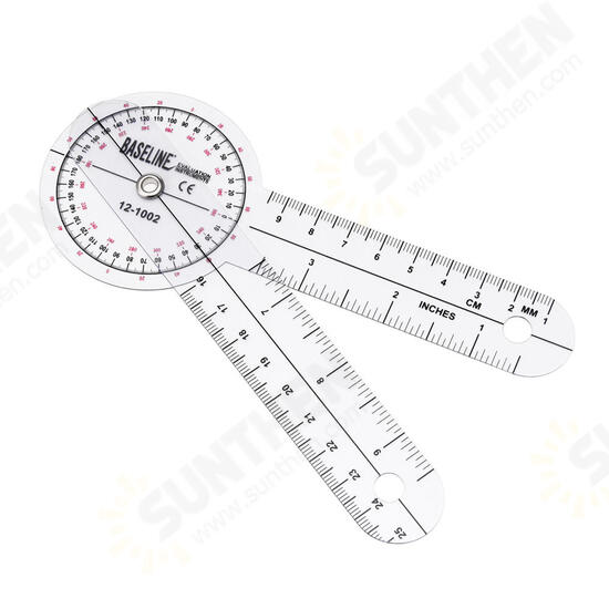 6Pcs 360° 12/8/6 Inch Medical Spinal Ruler Goniometer Angle Protractor Angle Ruler 6Pcs 360° 12/8/6 Inch Medical Spinal Ruler Goniometer Angle Protractor Angle Ruler