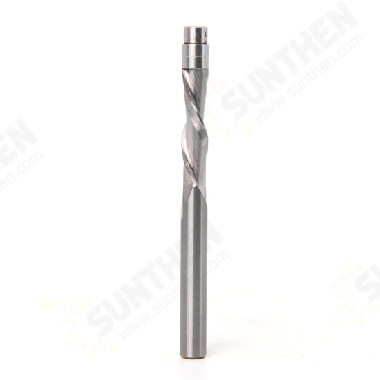 6mm 1/4 Inch Shank Milling Cutter Solid Carbide-Tipped Cutter End Mill CNC Router Bit Woodworking Tool