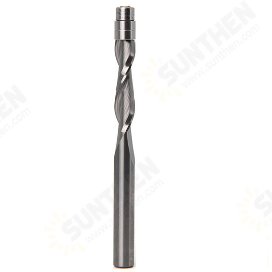 6mm 1/4 Inch Shank Milling Cutter Solid Carbide-Tipped Cutter End Mill CNC Router Bit Woodworking Tool