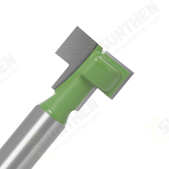 6mm 1/4inch Shank T-Track Slotting & T-Slot Keyhole Cutter Router Bit Steel Handle 5/16inch 3/8inch & 1/2inch Length Cutter For Wood 6mm 1/4inch Shank T-Track Slotting & T-Slot Keyhole Cutter Router Bit Steel Handle 5/16inch 3/8inch & 1/2inch Length Cutter For Wood