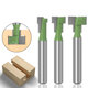 6mm 1/4inch Shank T-Track Slotting & T-Slot Keyhole Cutter Router Bit Steel Handle 5/16inch 3/8inch & 1/2inch Length Cutter For Wood 6mm 1/4inch Shank T-Track Slotting & T-Slot Keyhole Cutter Router Bit Steel Handle 5/16inch 3/8inch & 1/2inch Length Cutter For Wood