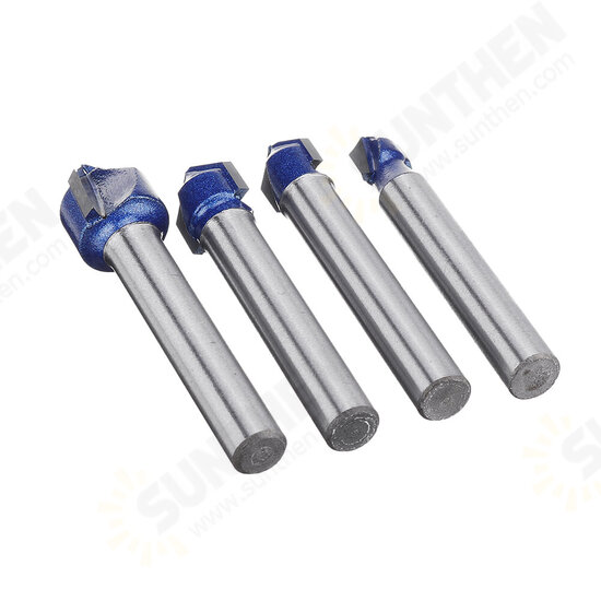 6mm Shank 90 Degree V Type Groove Flush Trim Router Bit Chuck Trimming Engraving Milling Cutter 6mm Shank 90 Degree V Type Groove Flush Trim Router Bit Chuck Trimming Engraving Milling Cutter