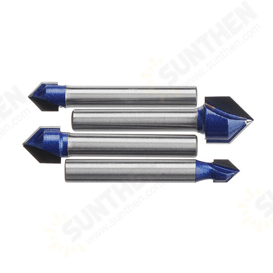 6mm Shank 90 Degree V Type Groove Flush Trim Router Bit Chuck Trimming Engraving Milling Cutter 6mm Shank 90 Degree V Type Groove Flush Trim Router Bit Chuck Trimming Engraving Milling Cutter