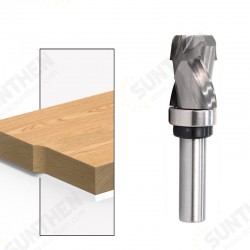 6mm/6.35mm/12.7mm Carbide CNC Router Bit Bearing Ultra-Perfomance Compression Flush Trim Milling Cutter For Wood 6mm/6.35mm/12.7mm Carbide CNC Router Bit Bearing Ultra-Perfomance Compression Flush Trim Milling Cutter For Wood