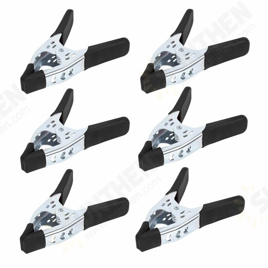 6pcs 6 Inch Woodworking Spring Clip Heavy Metal A-clip Woodworking Clamp 6pcs 6 Inch Woodworking Spring Clip Heavy Metal A-clip Woodworking Clamp