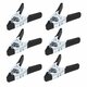 6pcs 6 Inch Woodworking Spring Clip Heavy Metal A-clip Woodworking Clamp 6pcs 6 Inch Woodworking Spring Clip Heavy Metal A-clip Woodworking Clamp