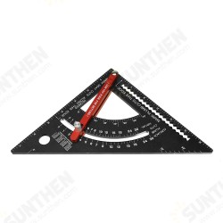 7 Inch Adjustable Extendable Multifunctional Triangle Ruler Carpenter Square with Base Precision Ruler Measurement Woodworking Tools 7 Inch Adjustable Extendable Multifunctional Triangle Ruler Carpenter Square with Base Precision Ruler Measurement Woodworking Tools