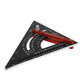 7 Inch Adjustable Extendable Multifunctional Triangle Ruler Carpenter Square with Base Precision Ruler Measurement Woodworking Tools 7 Inch Adjustable Extendable Multifunctional Triangle Ruler Carpenter Square with Base Precision Ruler Measurement Woodworking Tools